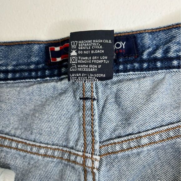 Vintage Y2K Bugle Boy Carpenter Denim Jeans Embossed Pocket Distressed Men 34/34 - Picture 11 of 16